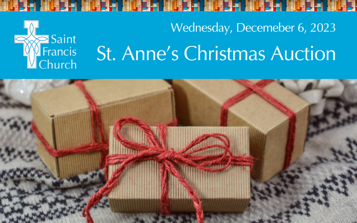 St. Anne’s Annual Christmas Auction