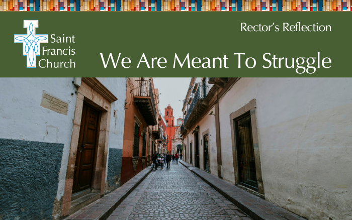 We Are Meant To Struggle