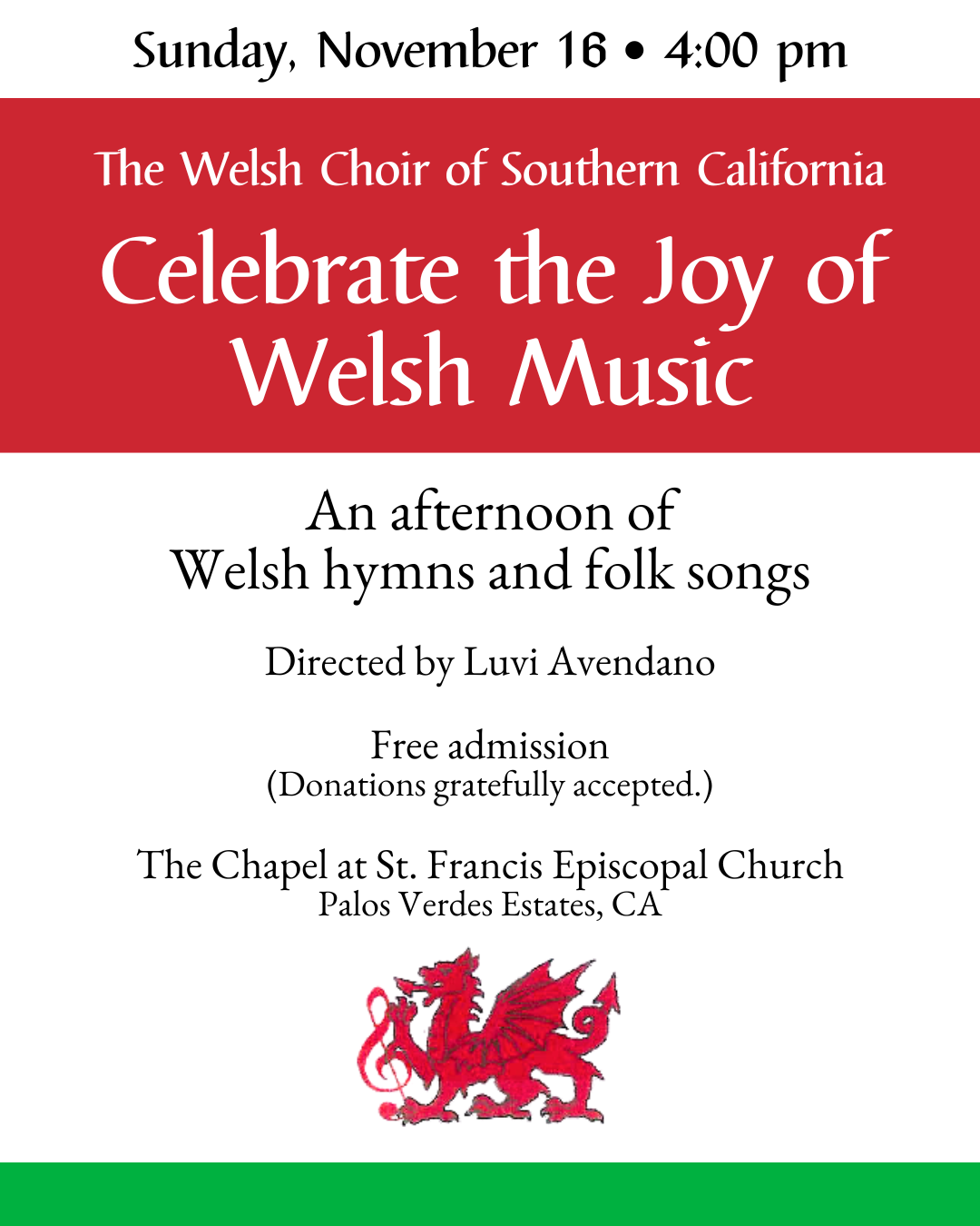 welsh choir social